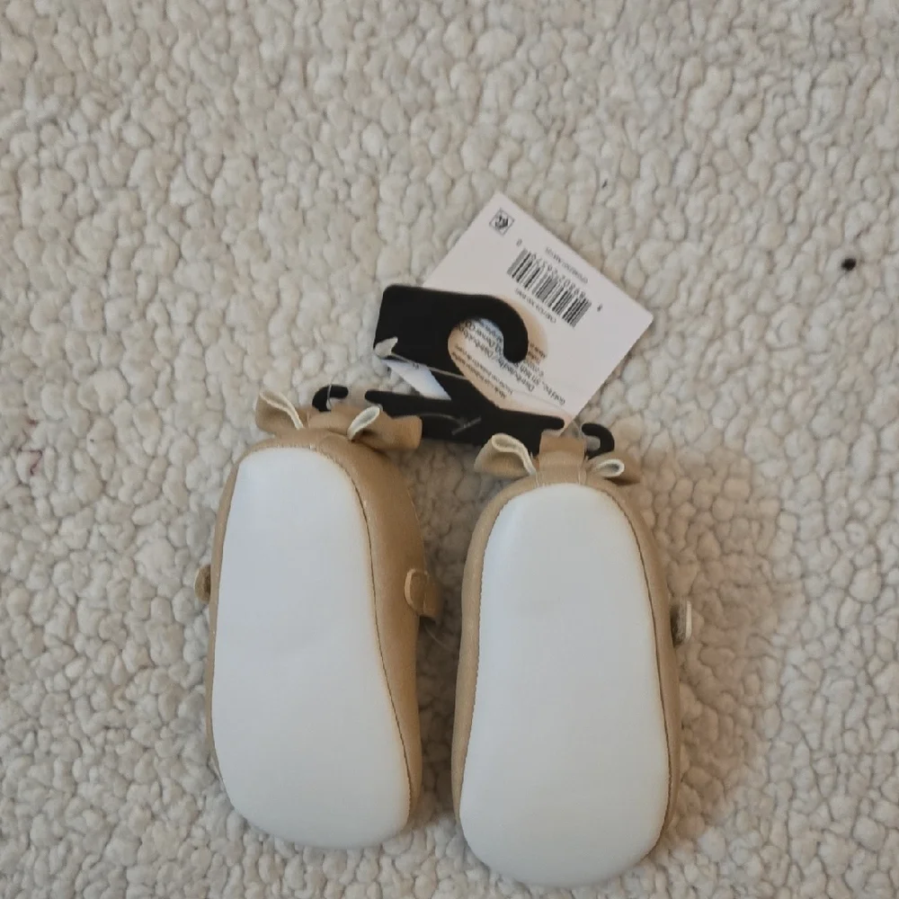 Carter's Tan Baby Walker Shoes